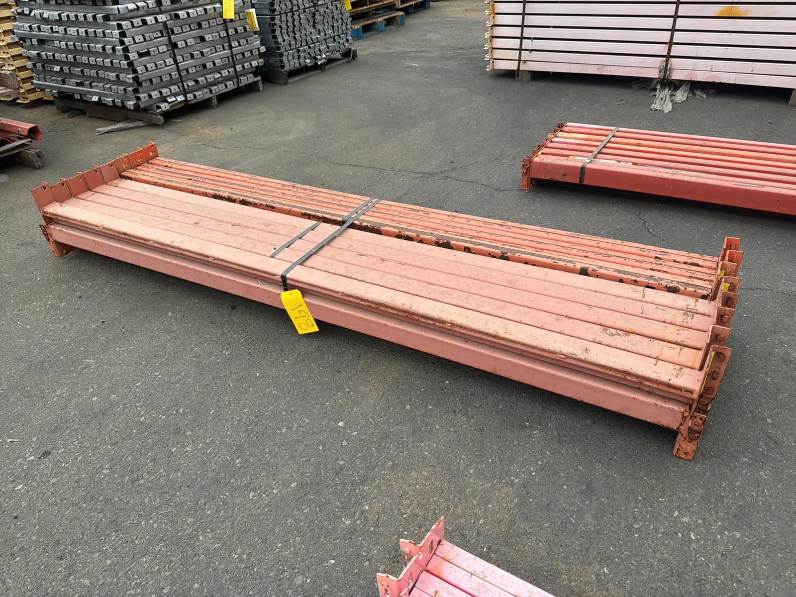 (16) 96” Pallet Racking Crossmembers, photo 2 of 5
