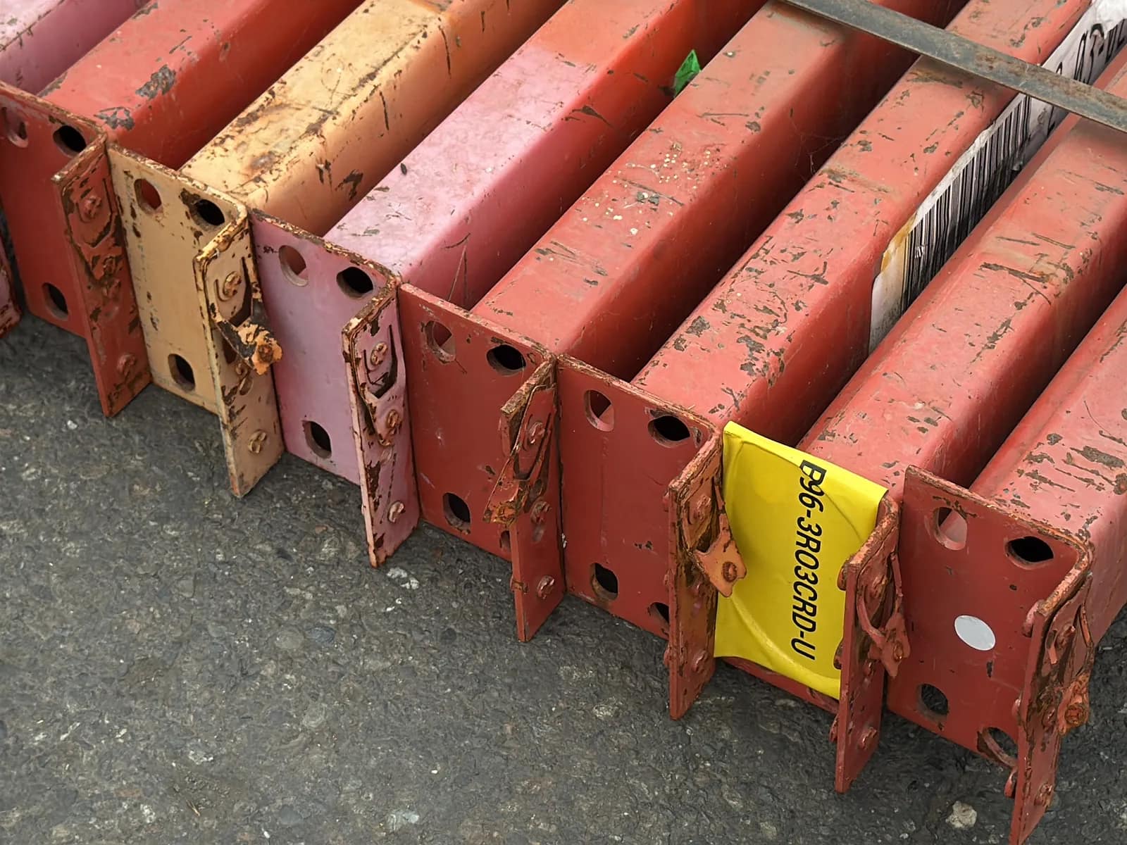 (8) 96” Pallet Racking Crossmembers, photo 4 of 5
