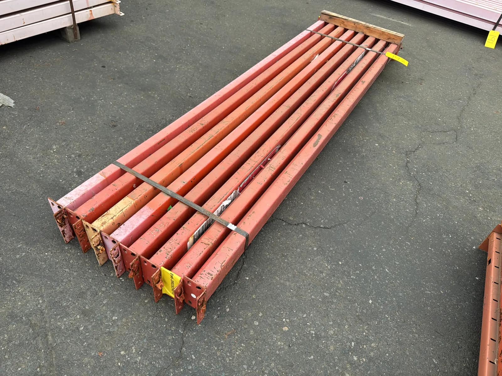 (8) 96” Pallet Racking Crossmembers, photo 3 of 5