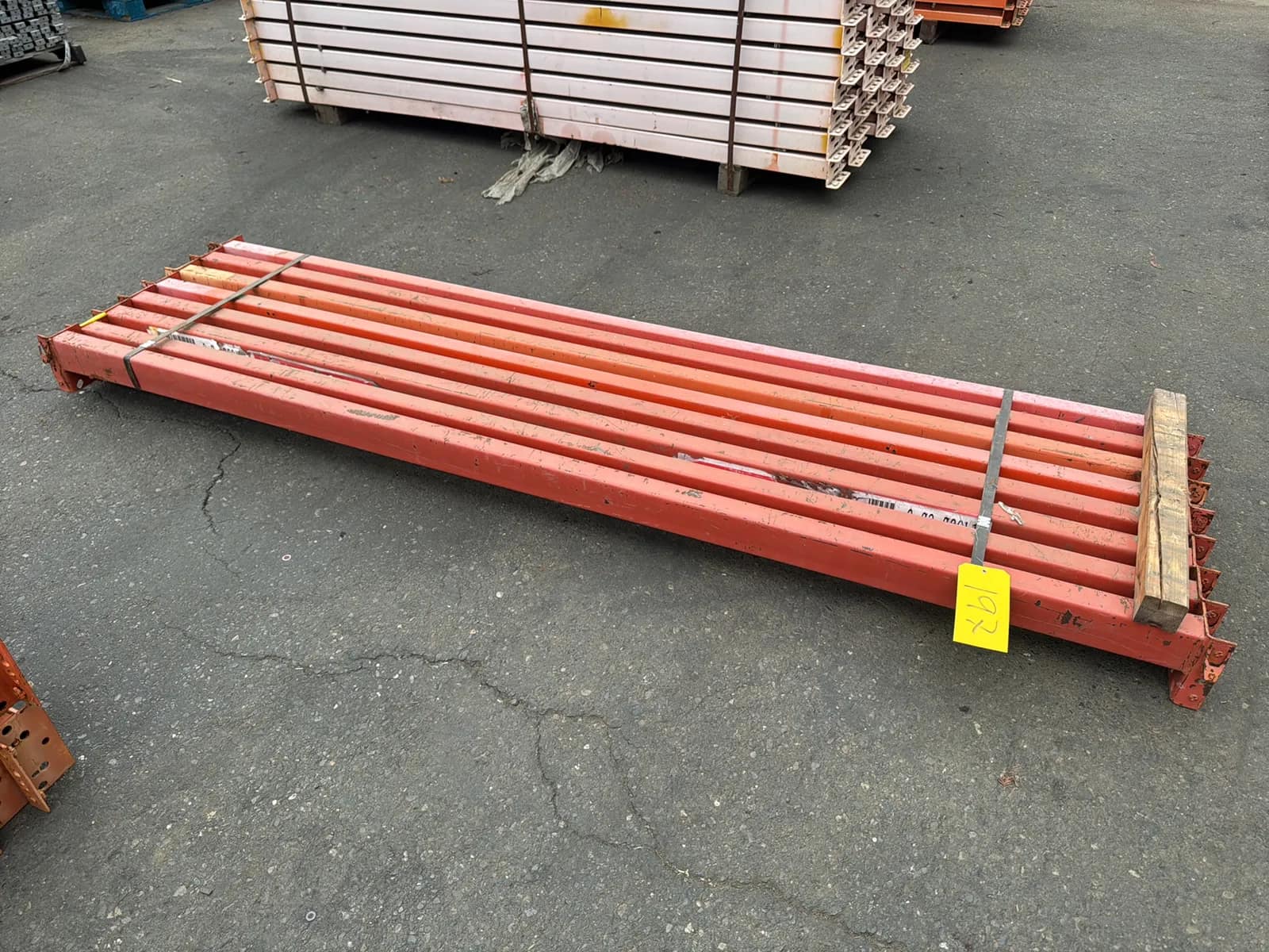 (8) 96” Pallet Racking Crossmembers, photo 2 of 5