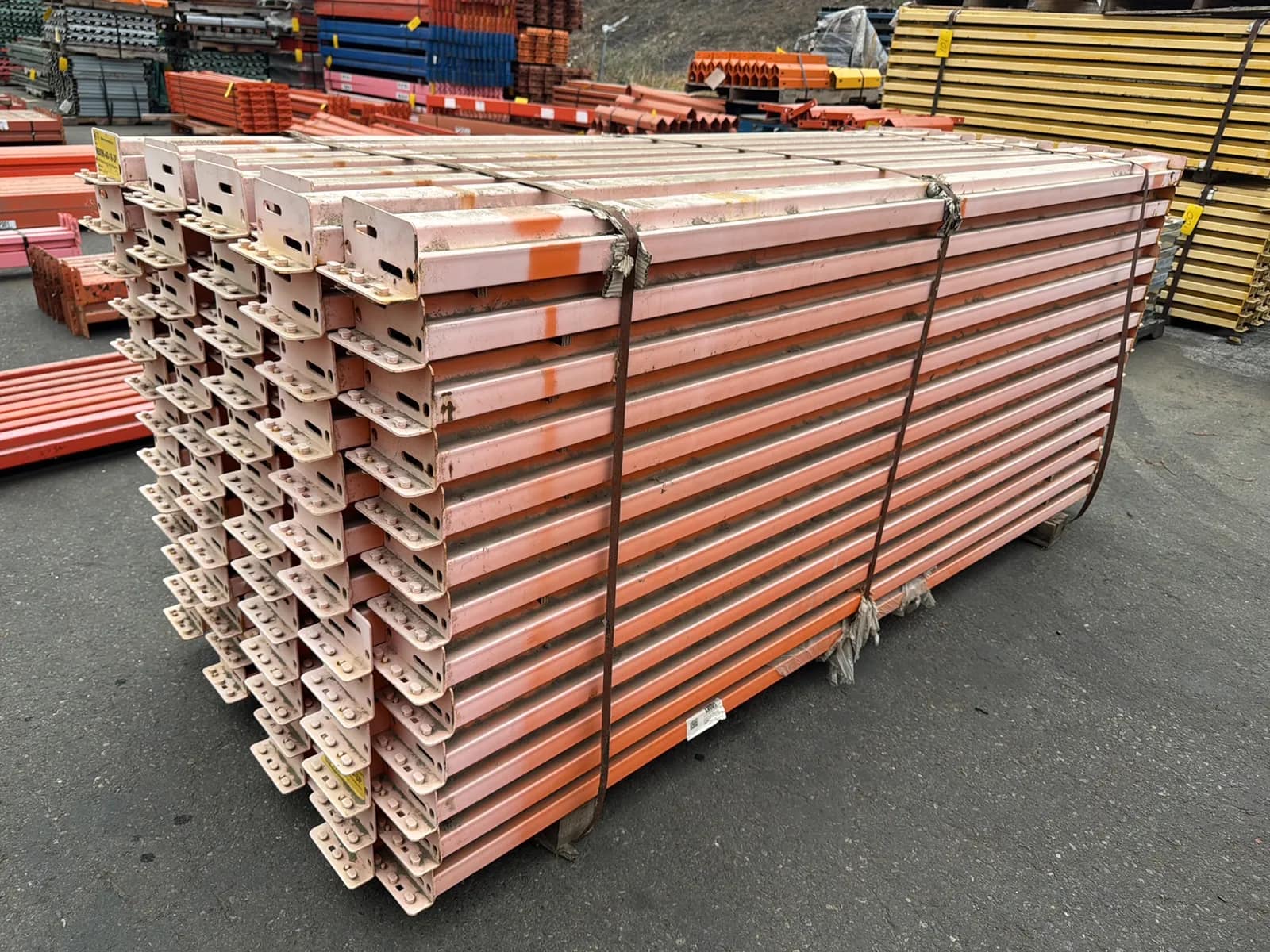 (96) 96” Pallet Racking Crossmembers, photo 3 of 5