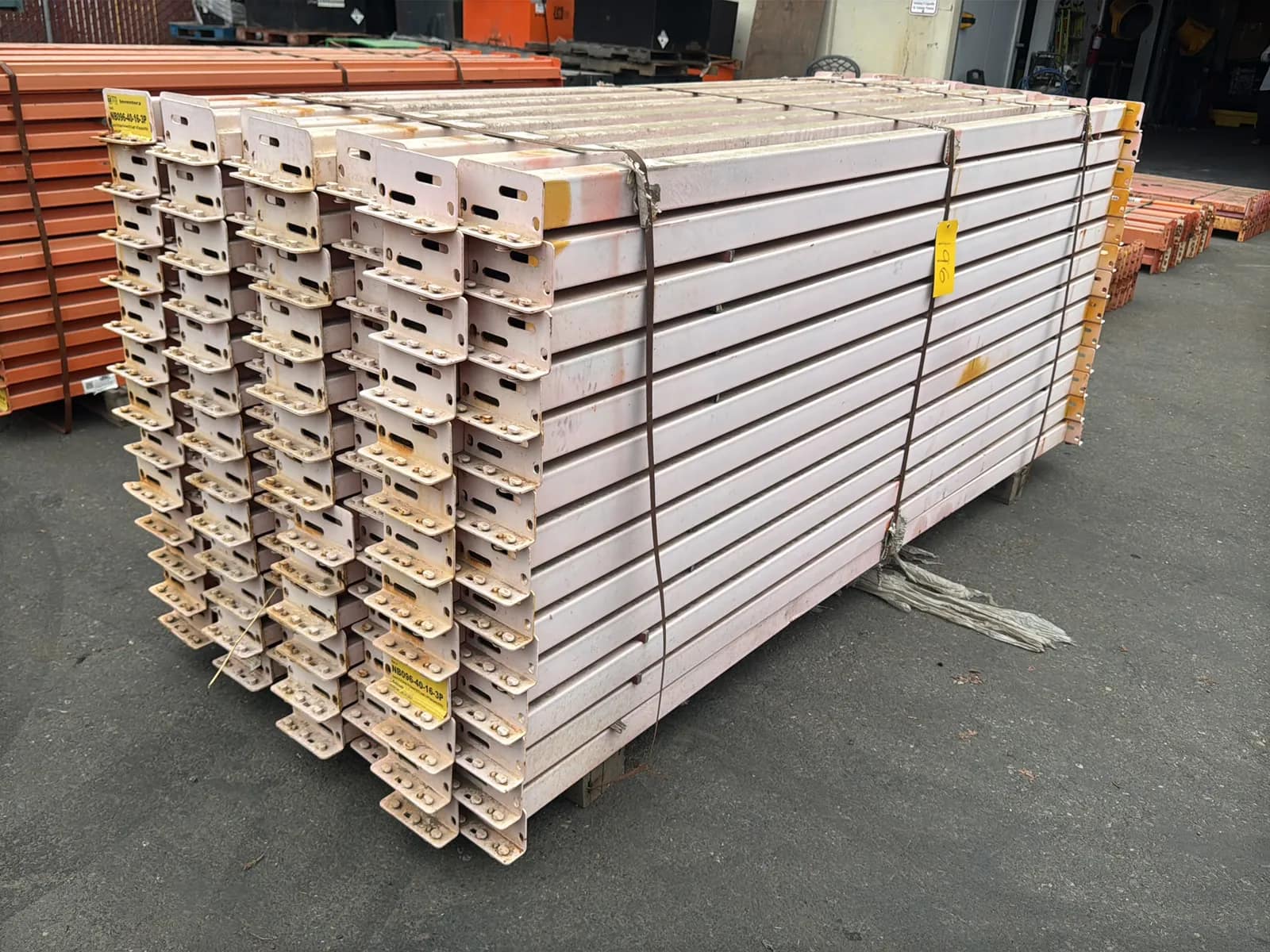(96) 96” Pallet Racking Crossmembers, photo 5 of 5