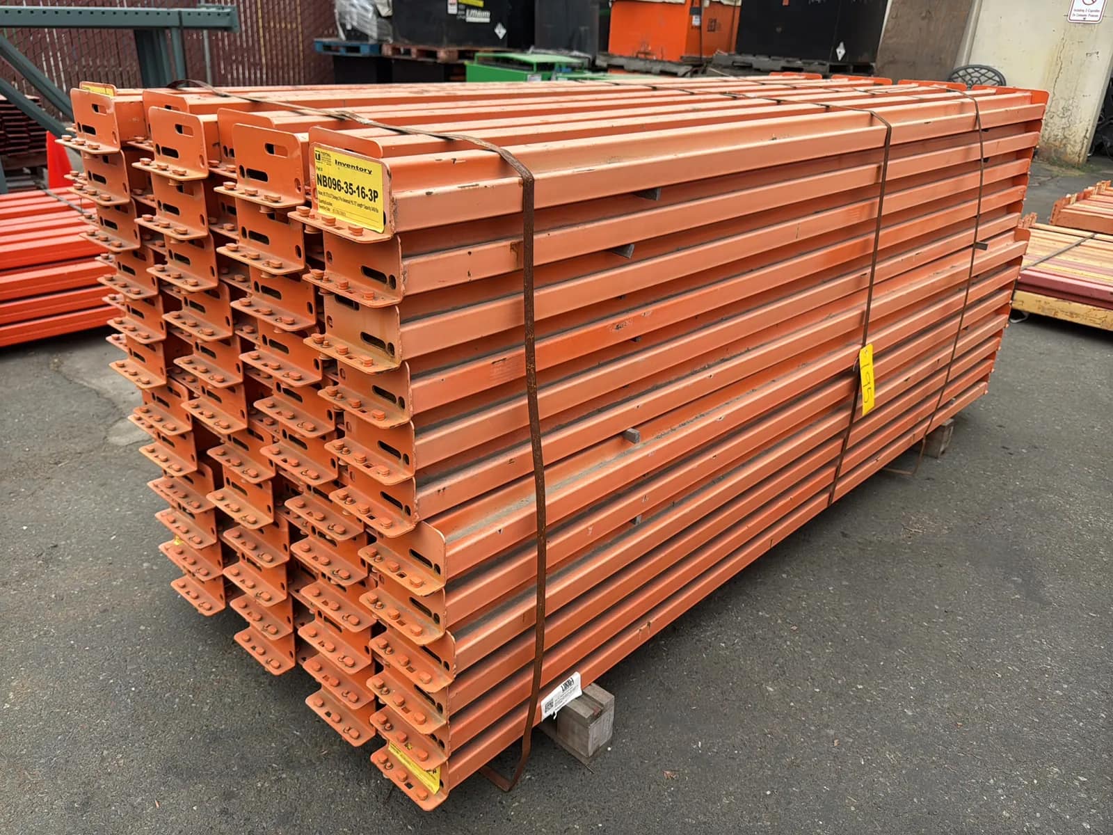 (96) 95” Pallet Racking Crossmembers, photo 5 of 5