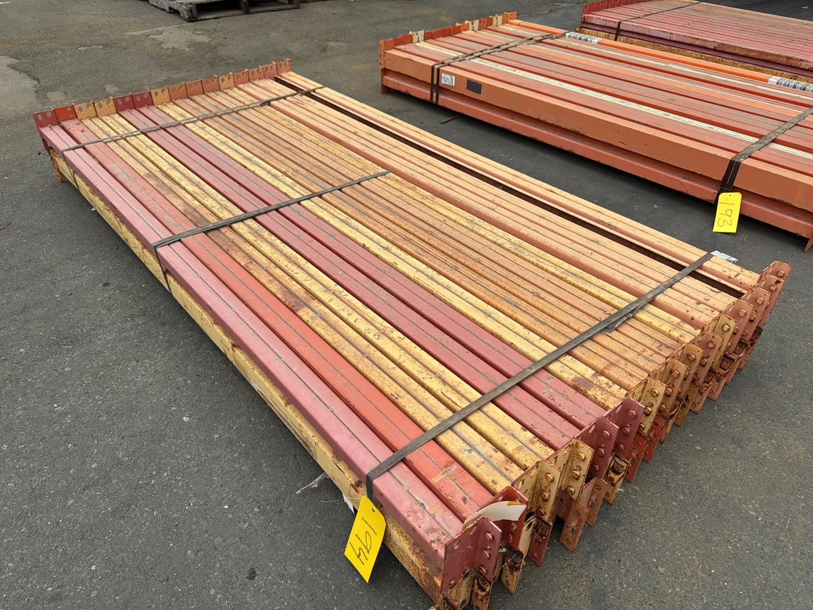(30) 96” Pallet Racking Crossmembers, photo 1 of 5