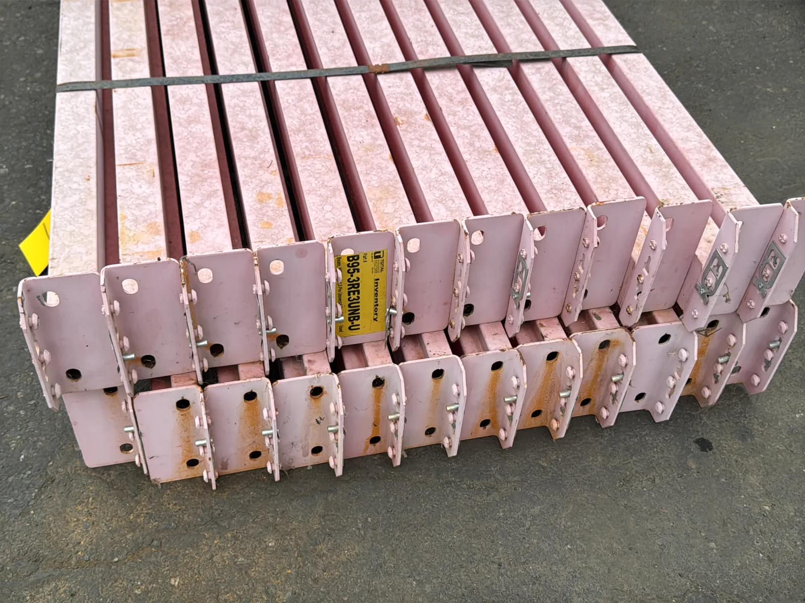 (24) 95” Pallet Racking Crossmembers, photo 3 of 5