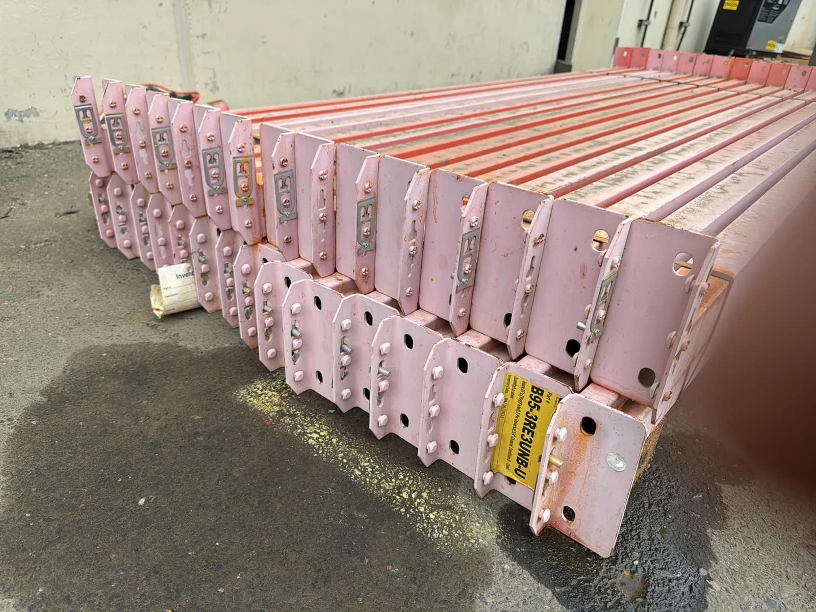 (30) 95” Pallet Racking Crossmembers, photo 3 of 5
