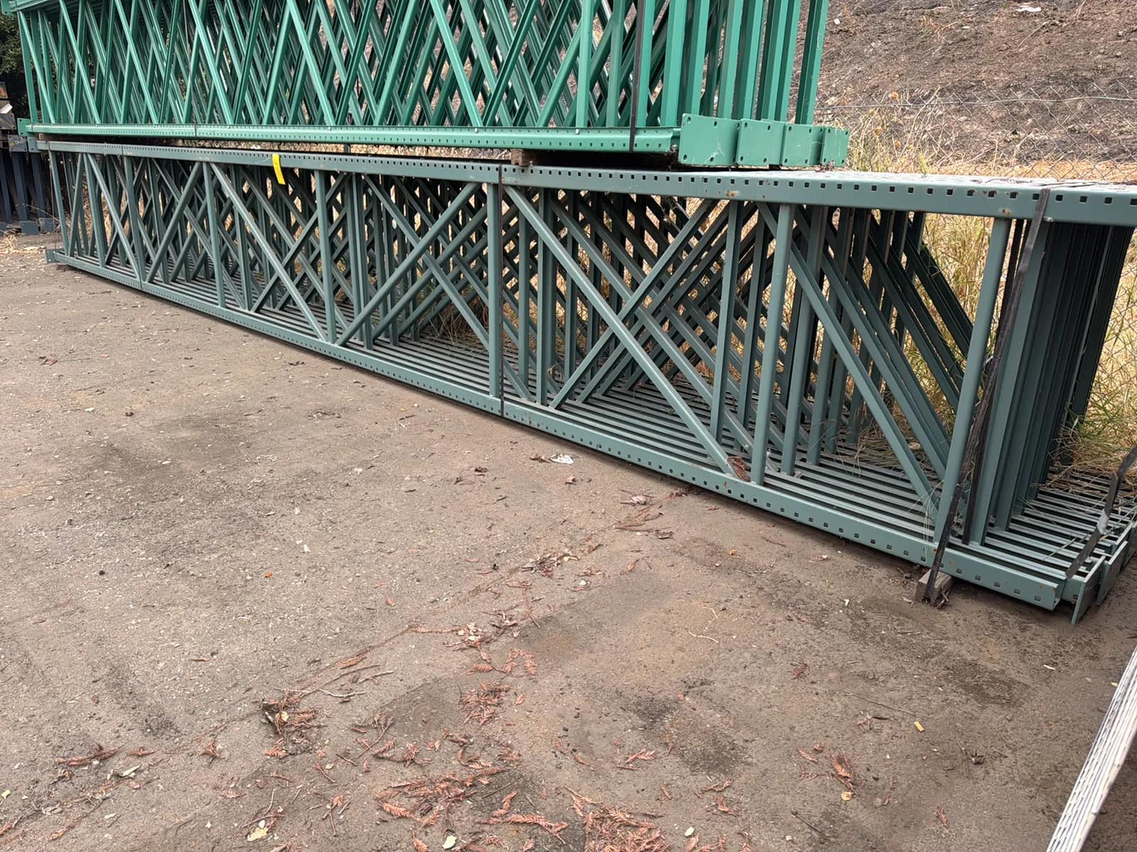 (14) 24’ Pallet Racking Uprights - 42"x336", 3"x3" Column, 5'x8" Footplate w/4 Holes, photo 1 of 6