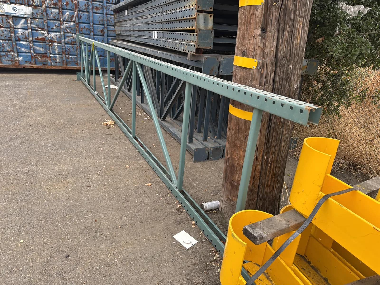 (1) 24’ Pallet Racking Upright, photo 3 of 4