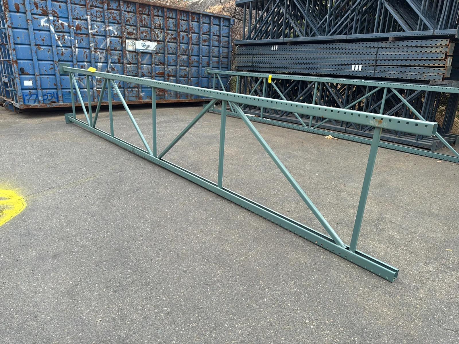 (1) 22’ Pallet Racking Upright, photo 1 of 4