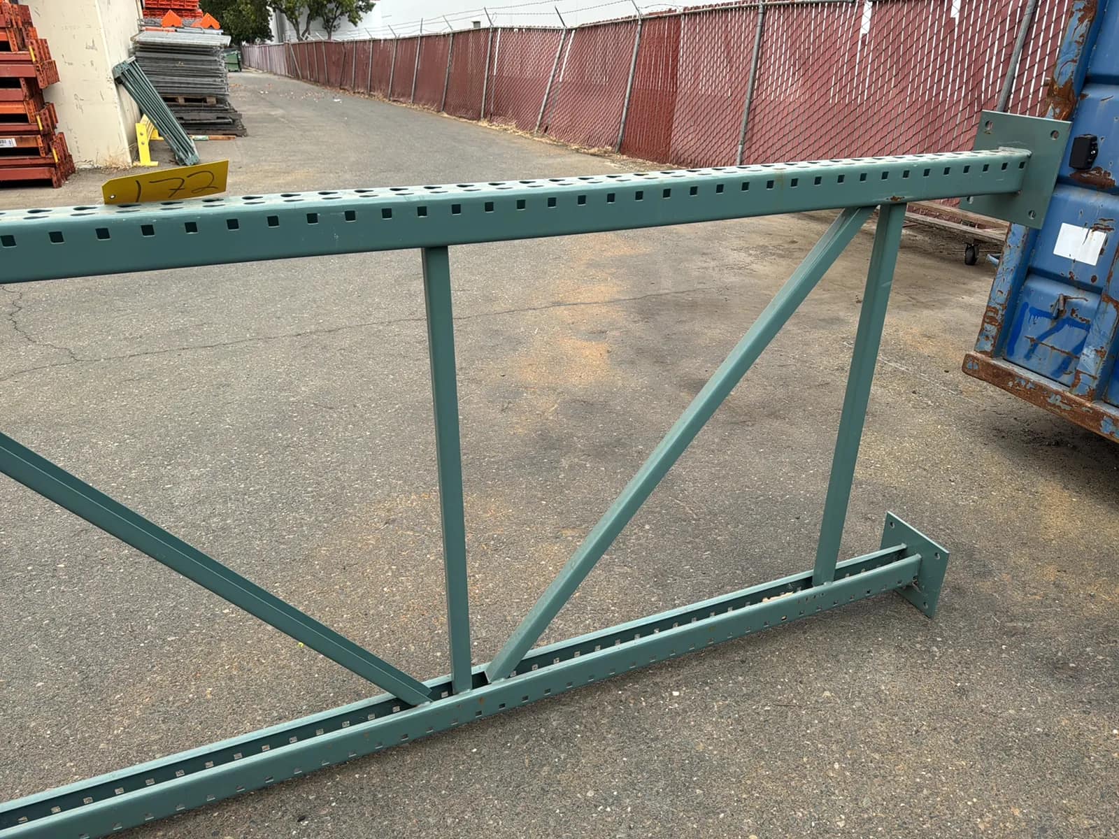 (1) 22’ Pallet Racking Upright, photo 3 of 4