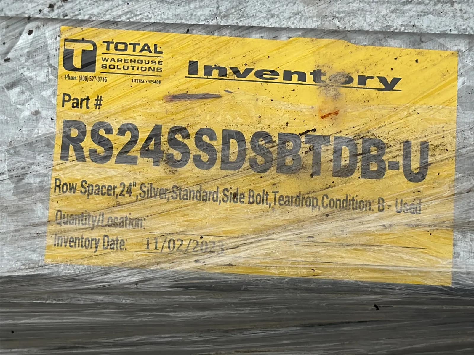 Pallet of 24” Row Spacers, photo 3 of 5