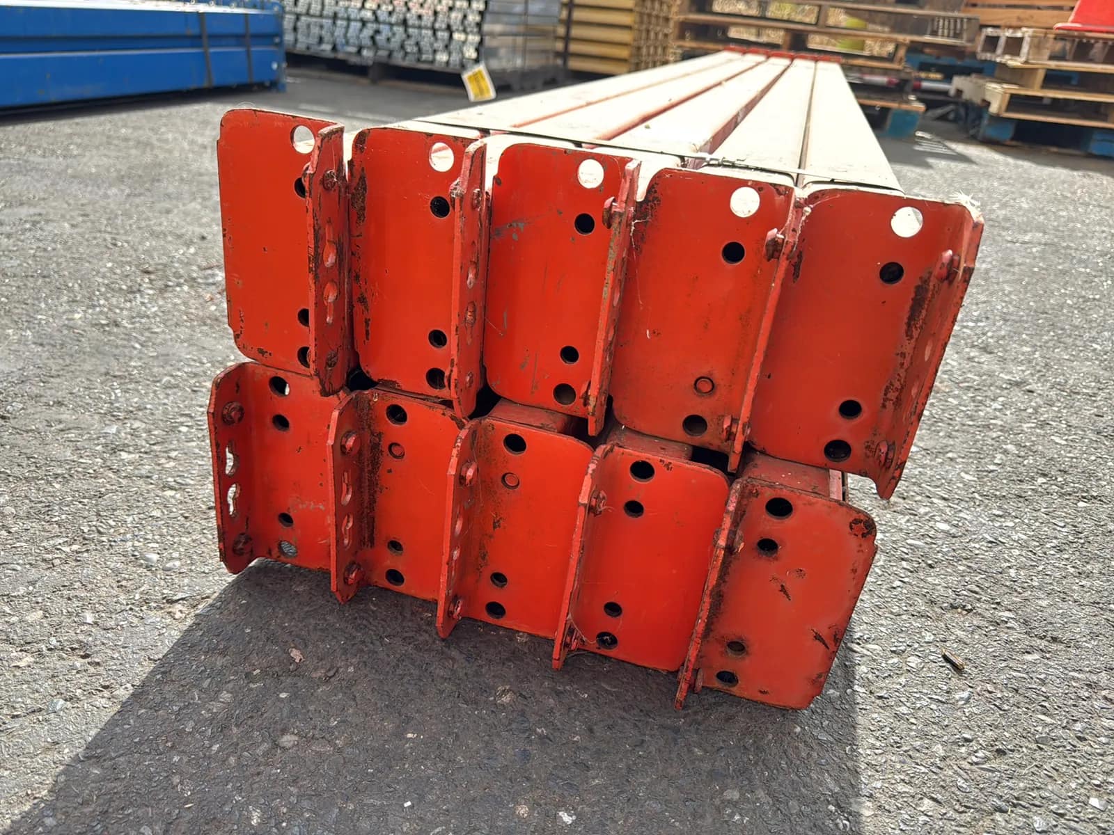 (10) 108” Pallet Racking Crossmembers, photo 5 of 5