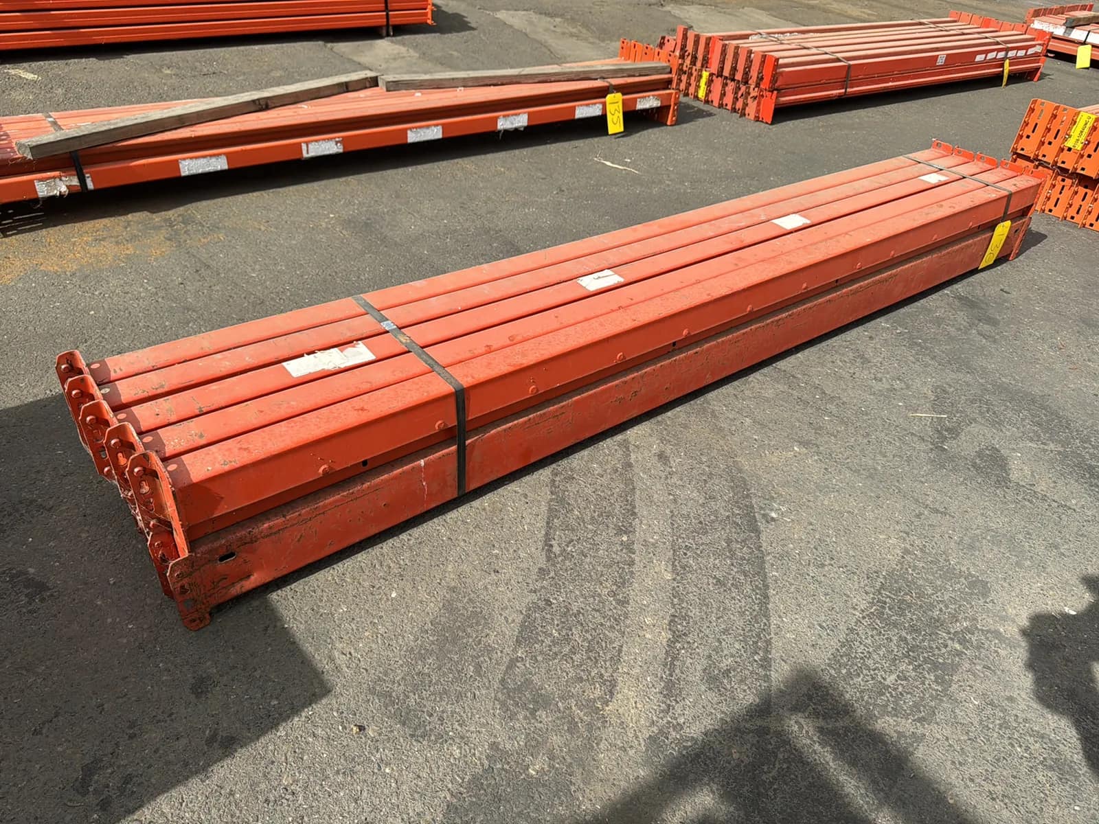 (10) 108” Pallet Racking Crossmembers, photo 2 of 5