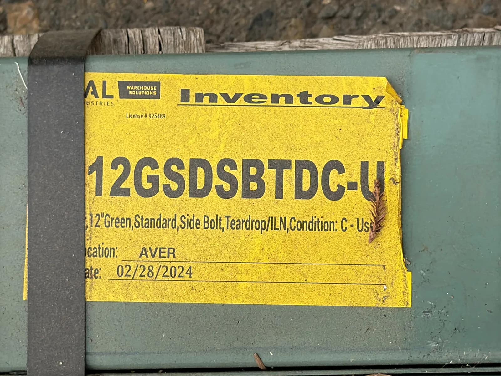Pallet of 12” Side Bolt Row Spacers, photo 5 of 5