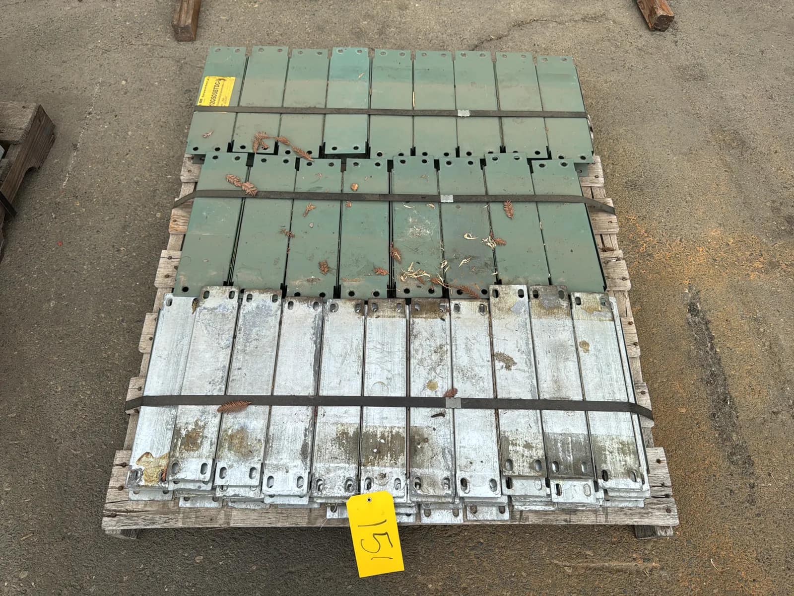 Pallet of 12” Side Bolt Row Spacers, photo 1 of 5