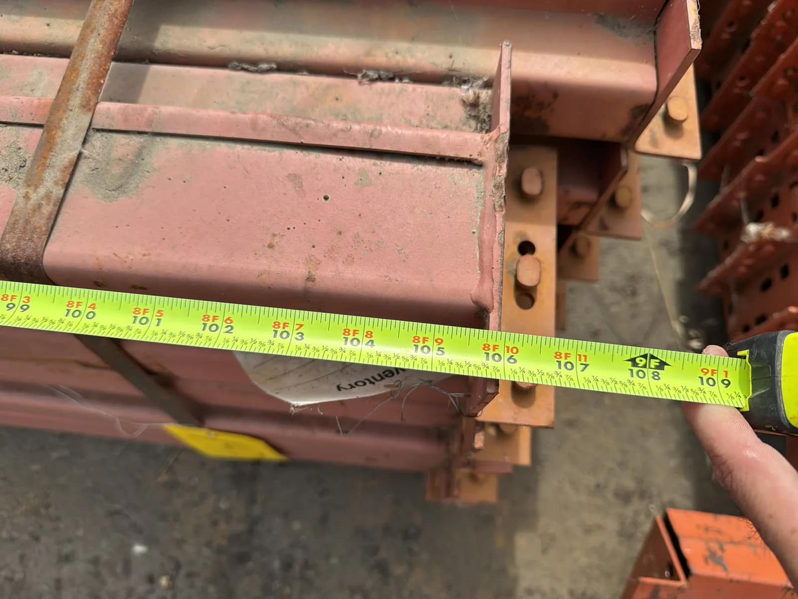 (48) 106” Pallet Racking Crossmembers, photo 5 of 5