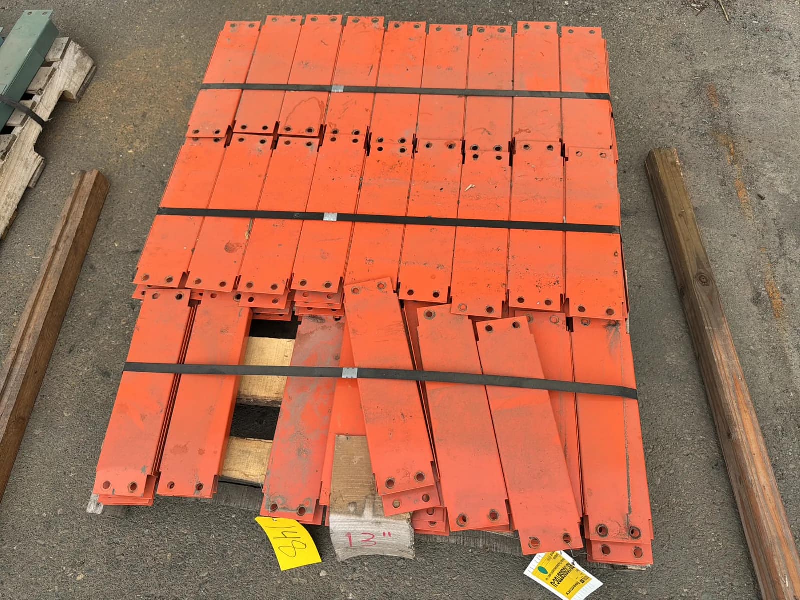 Pallet of 13” Row Spacers, photo 2 of 4