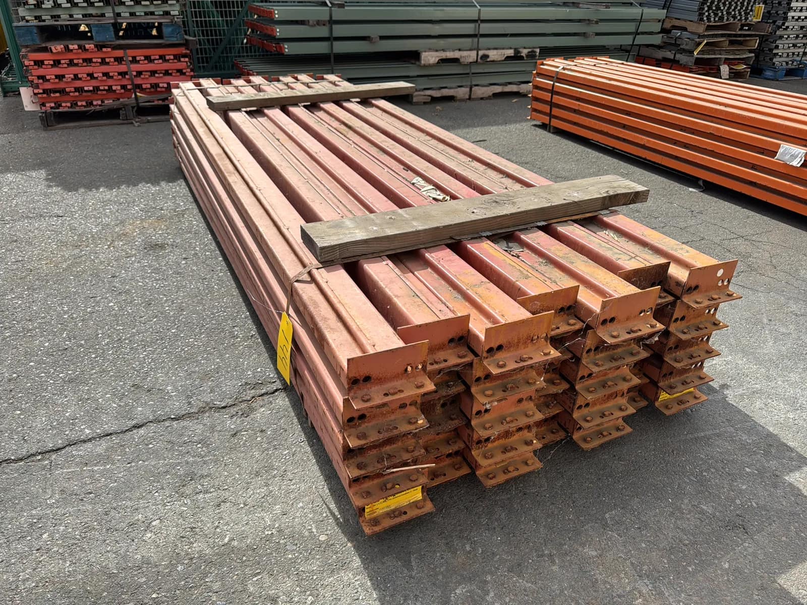 (39) 106” Pallet Racking Crossmembers, photo 2 of 5