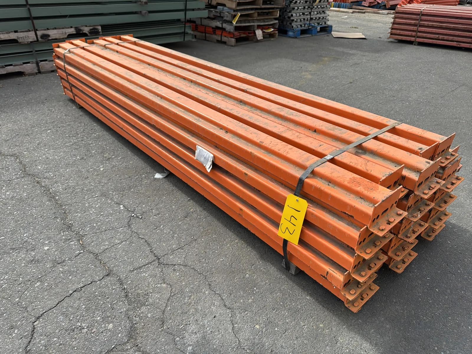 (29) 106” Pallet Racking Crossmembers, photo 1 of 5