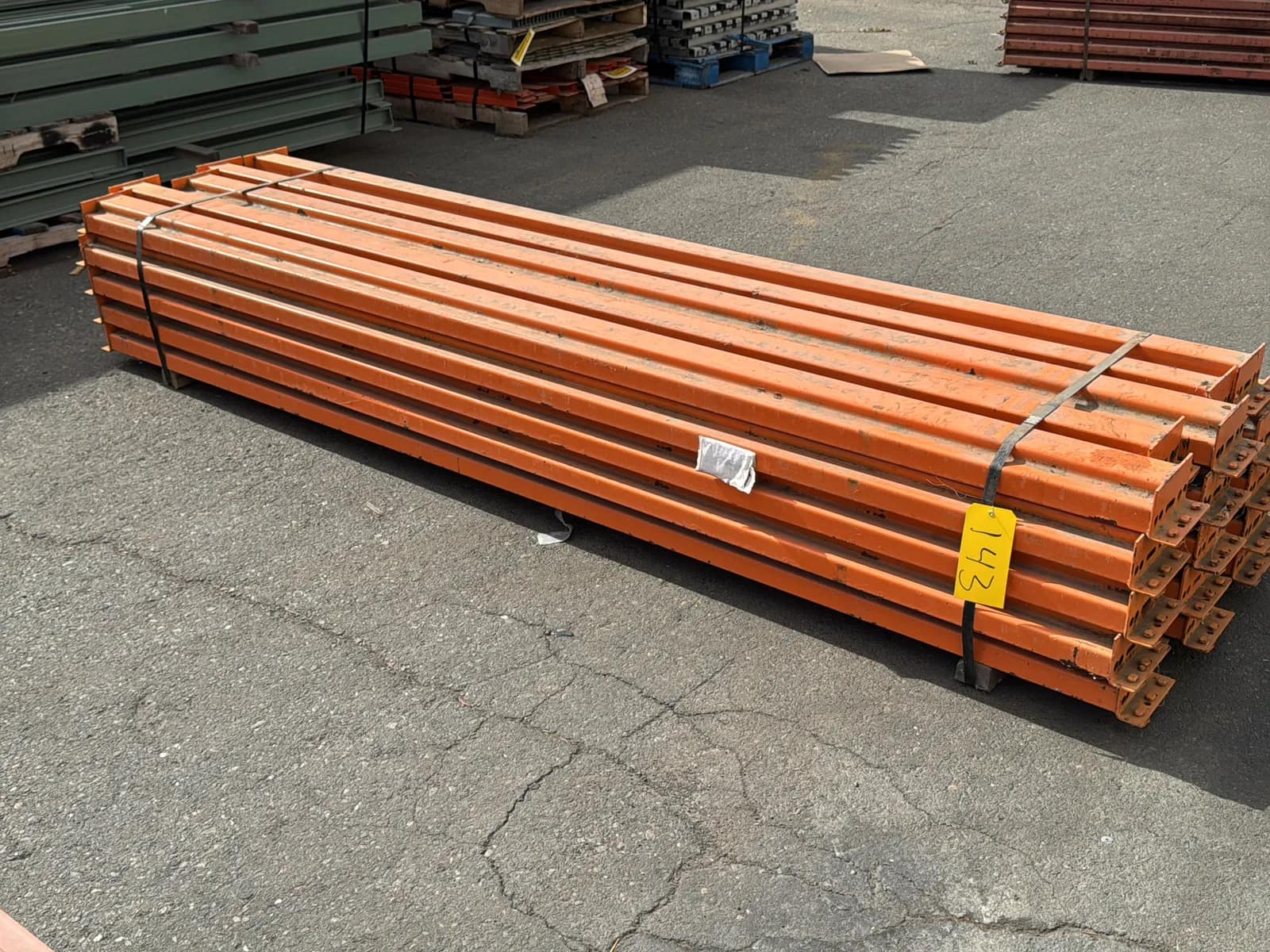 (29) 106” Pallet Racking Crossmembers, photo 5 of 5
