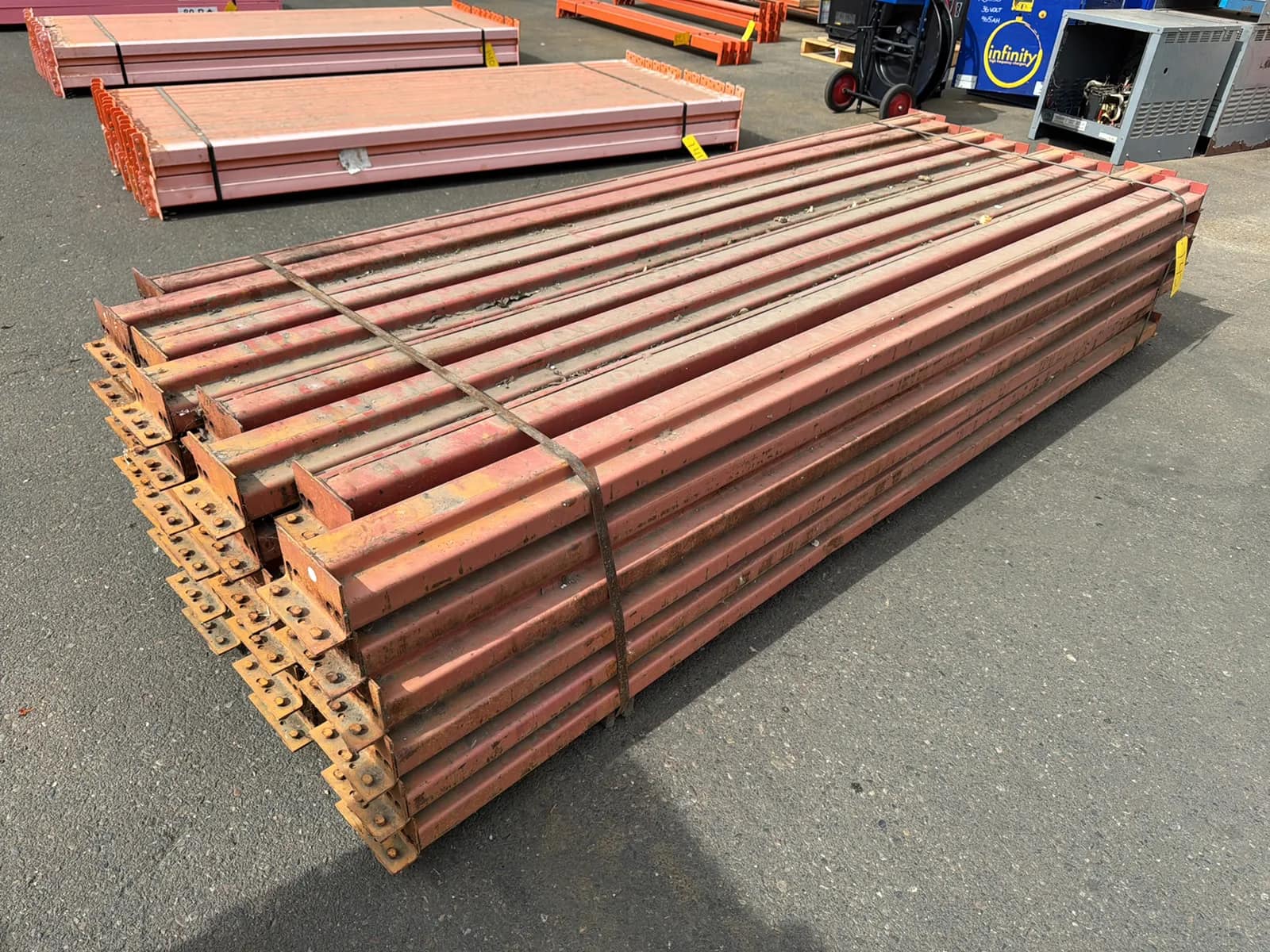 (48) 106” Pallet Racking Crossmembers, photo 1 of 5