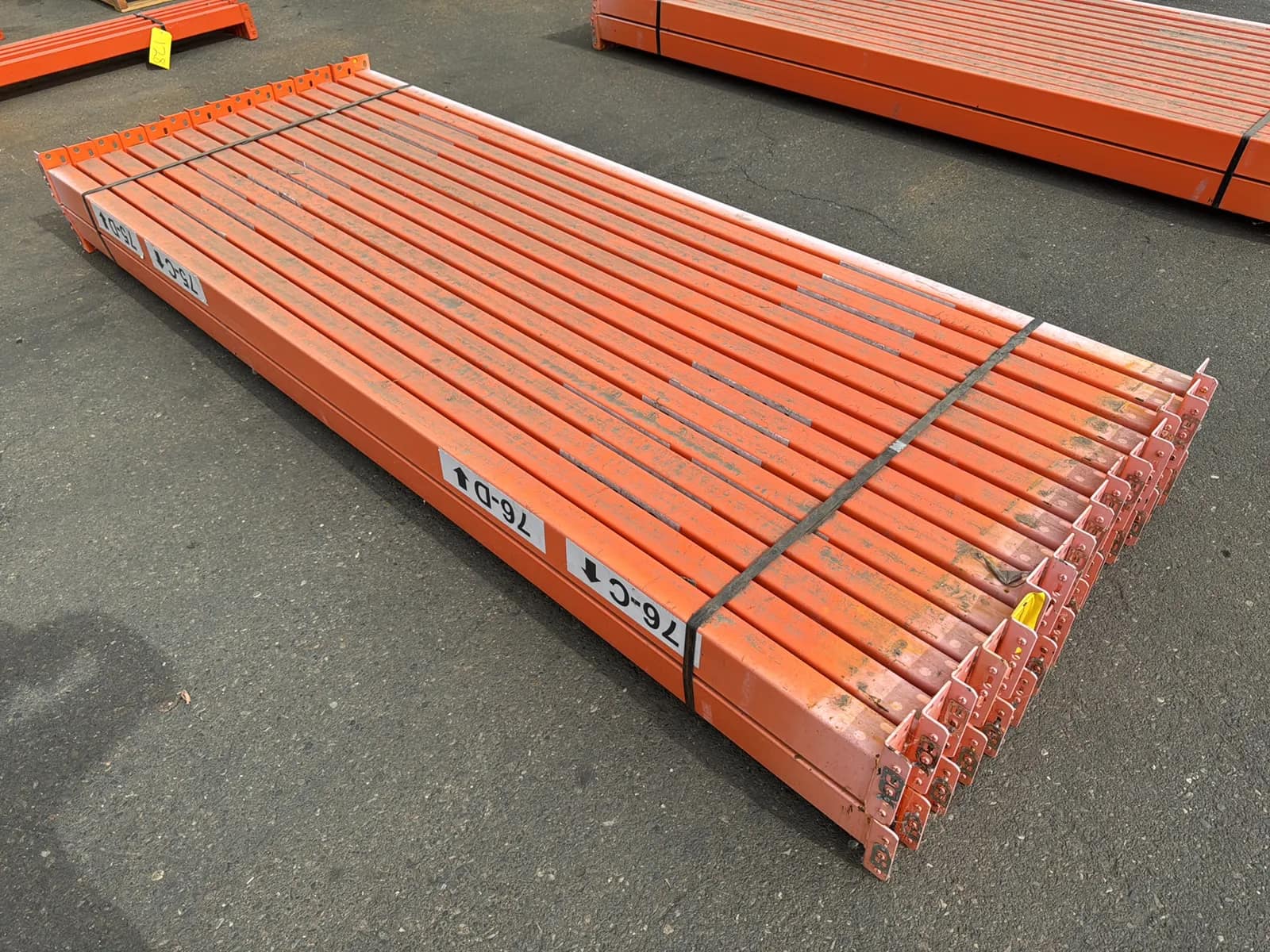 (30) 108” Pallet Racking Crossmembers, photo 5 of 5