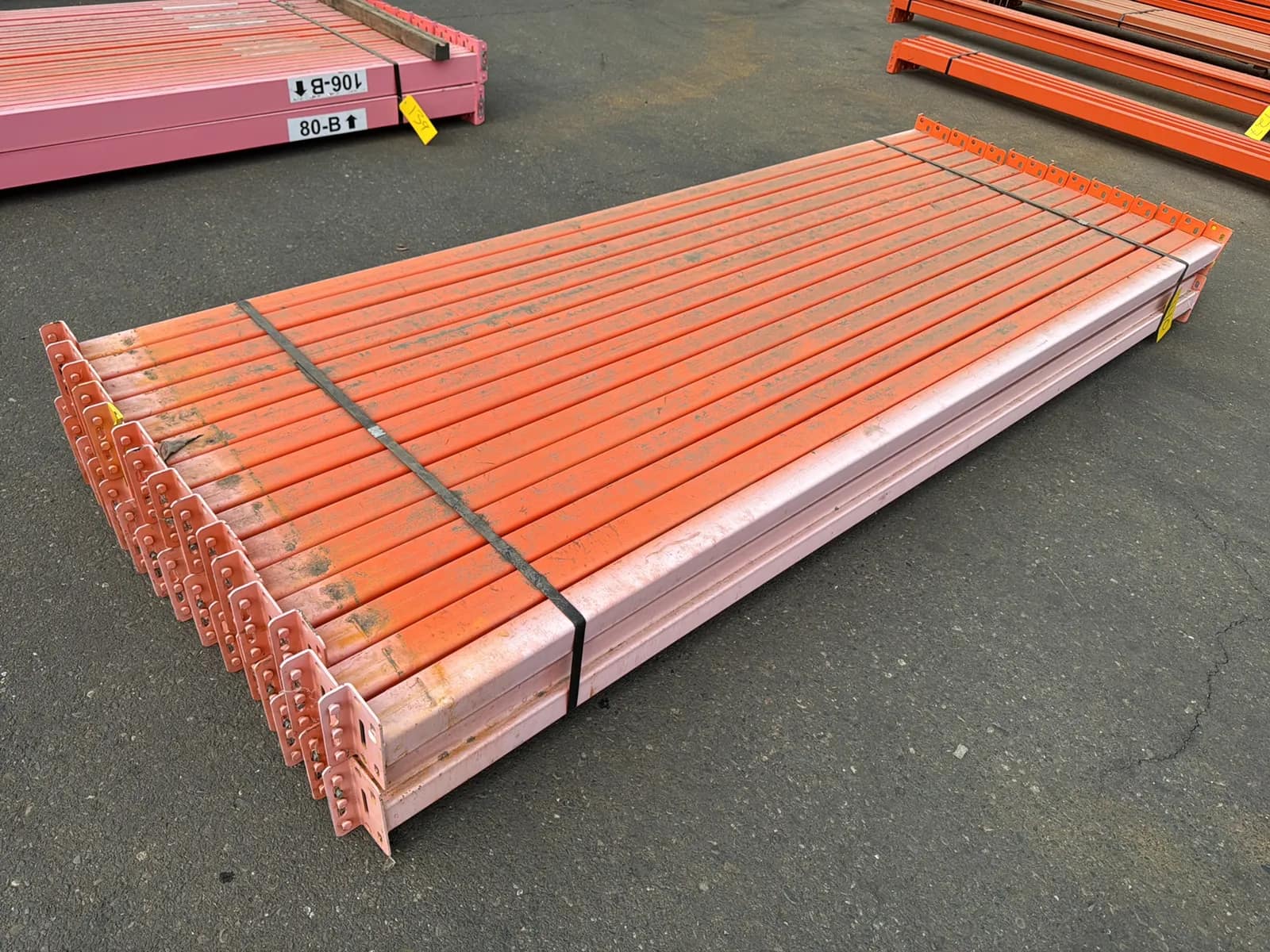 (30) 108” Pallet Racking Crossmembers, photo 1 of 5