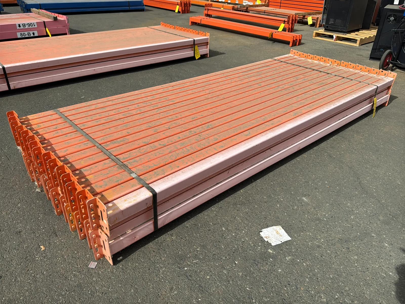 (30) 108” Pallet Racking Crossmembers, photo 1 of 5