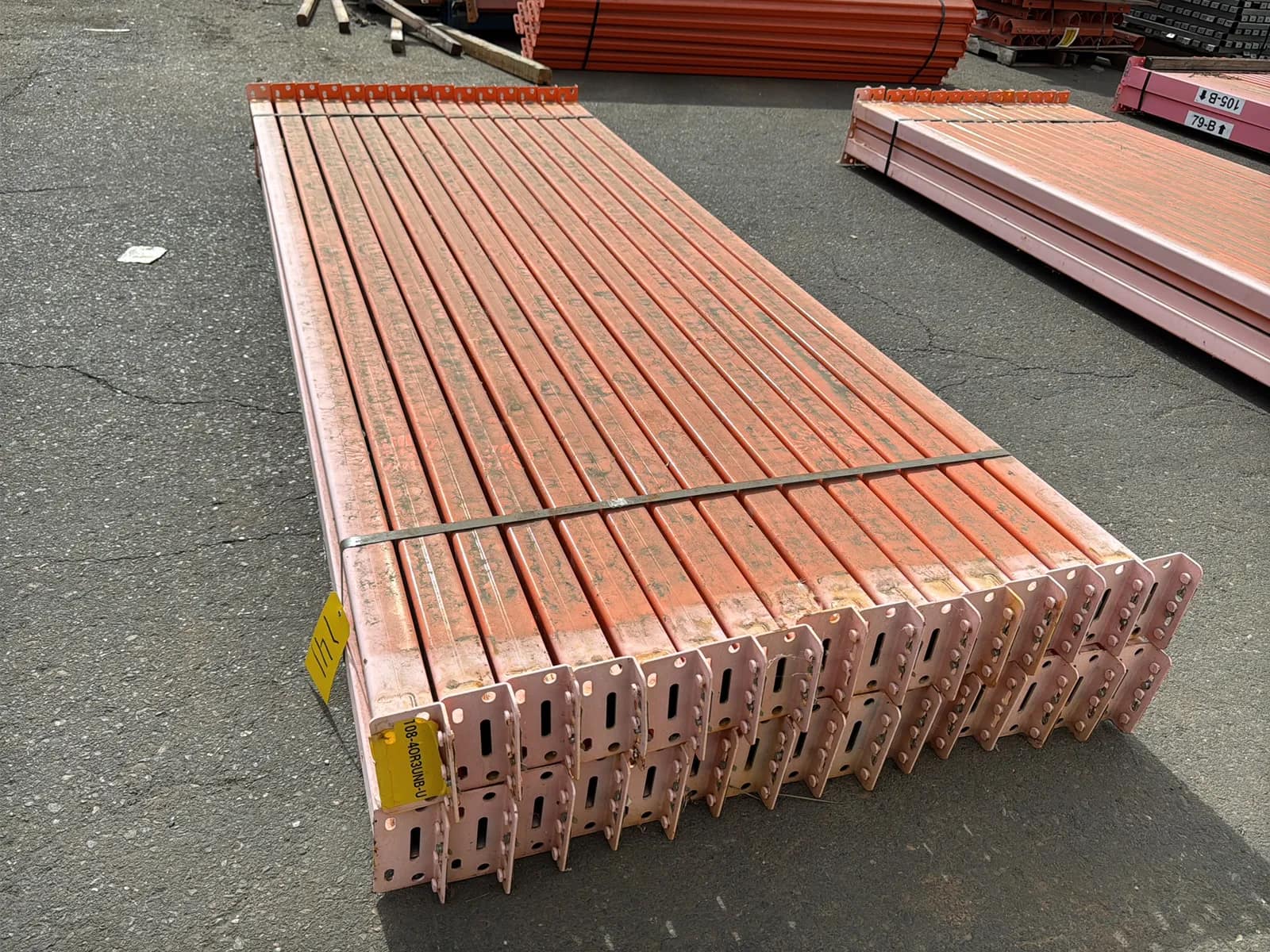 (30) 108” Pallet Racking Crossmembers, photo 3 of 5
