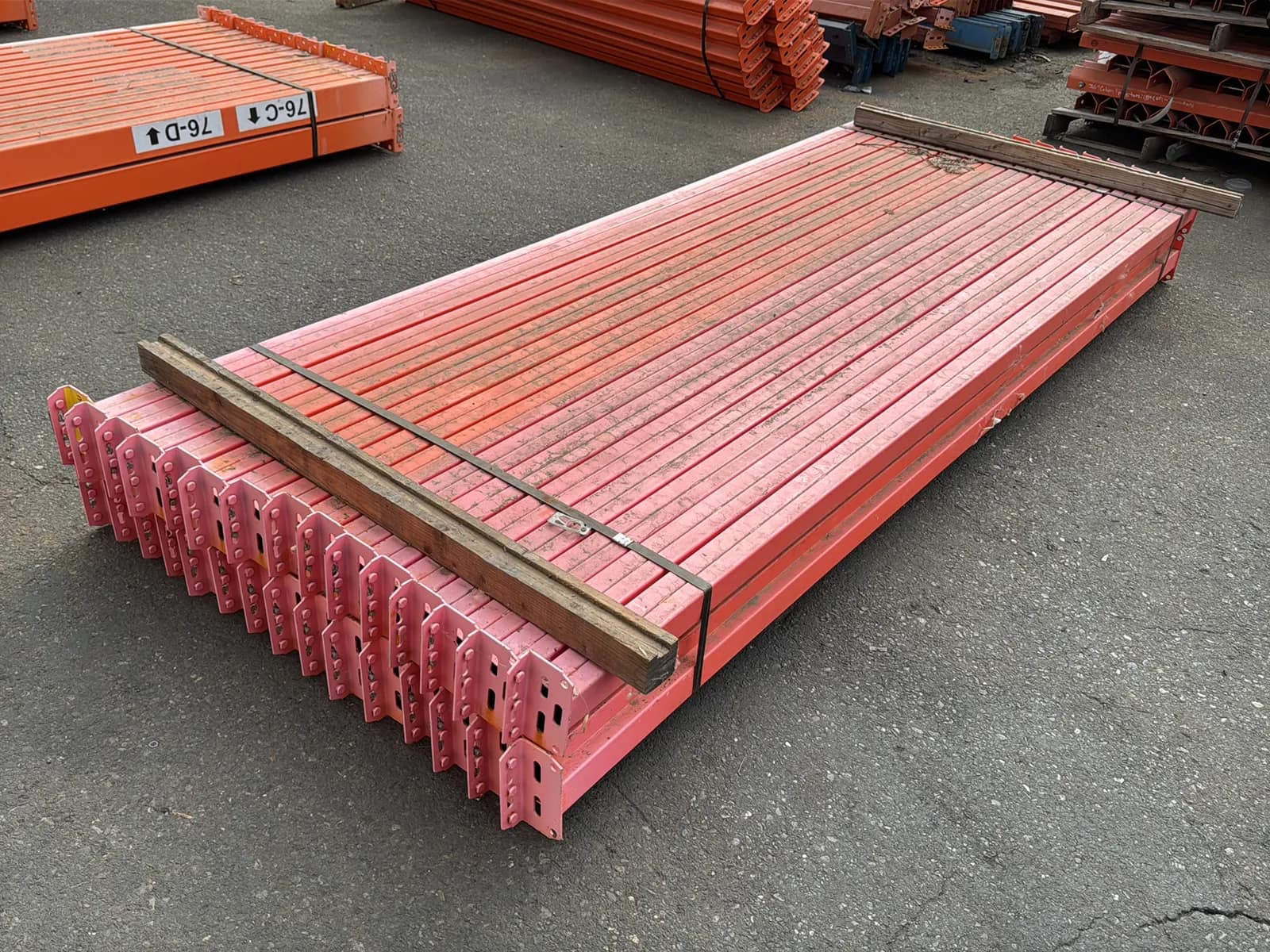 (30) 108” Pallet Racking Crossmembers, photo 5 of 5