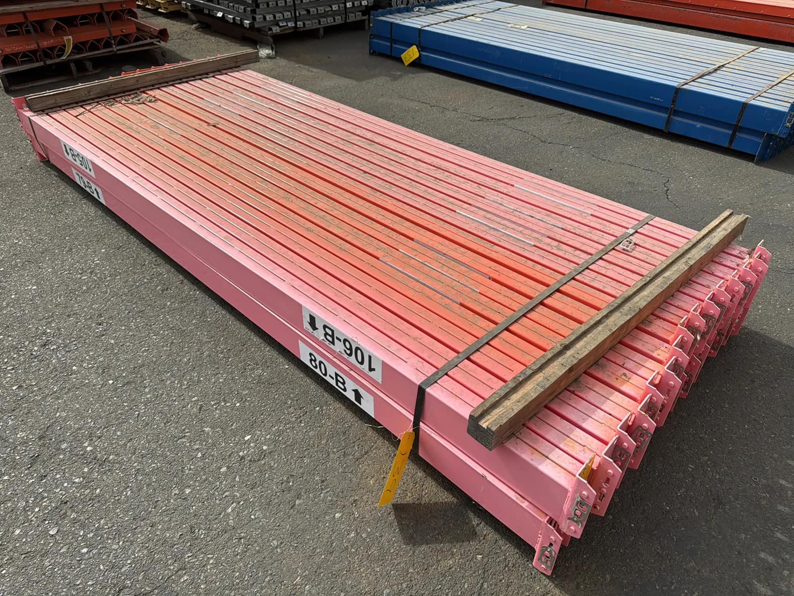 (30) 108” Pallet Racking Crossmembers, photo 2 of 5