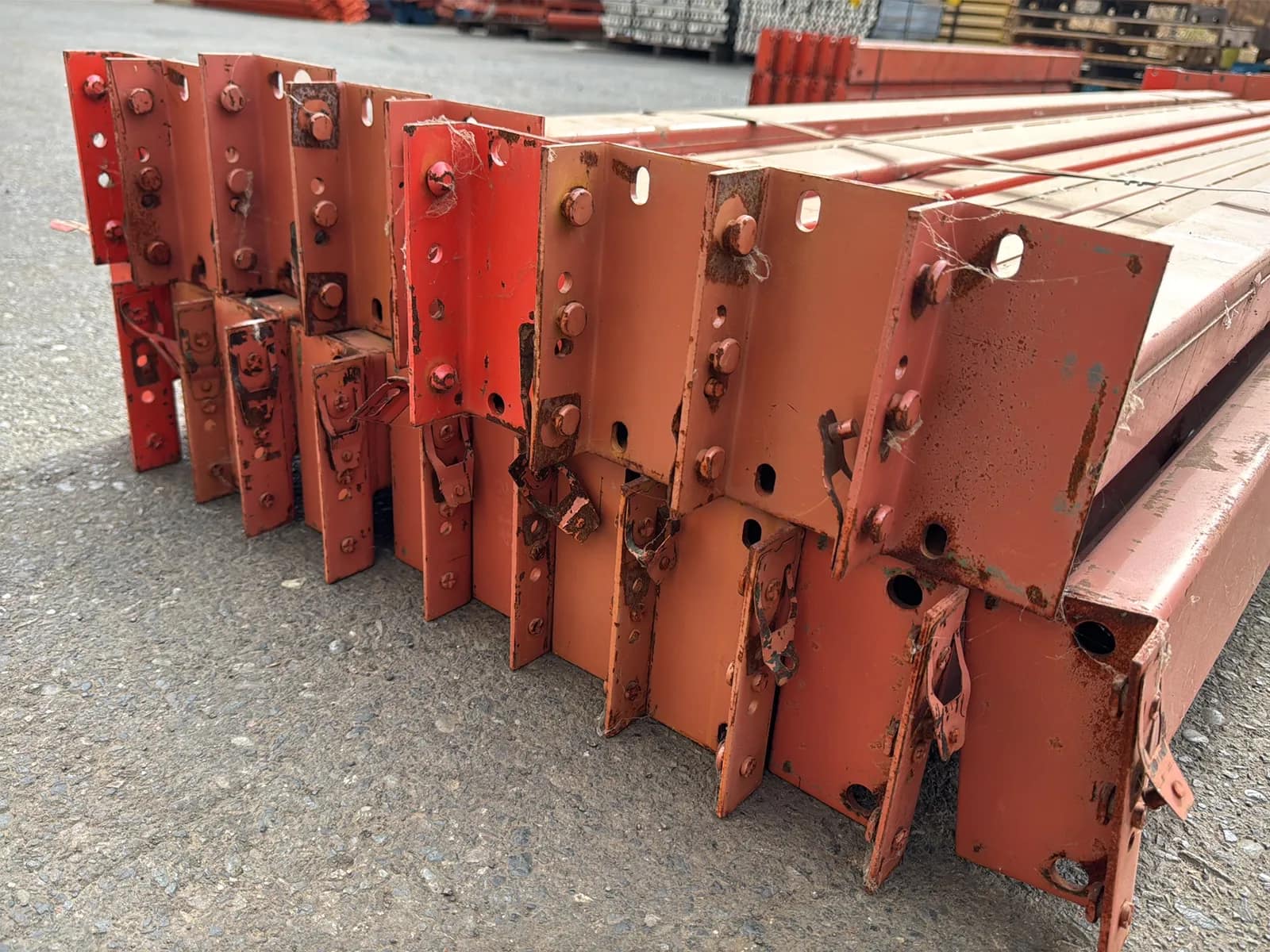 (19) 108” Pallet Racking Crossmembers, photo 6 of 6