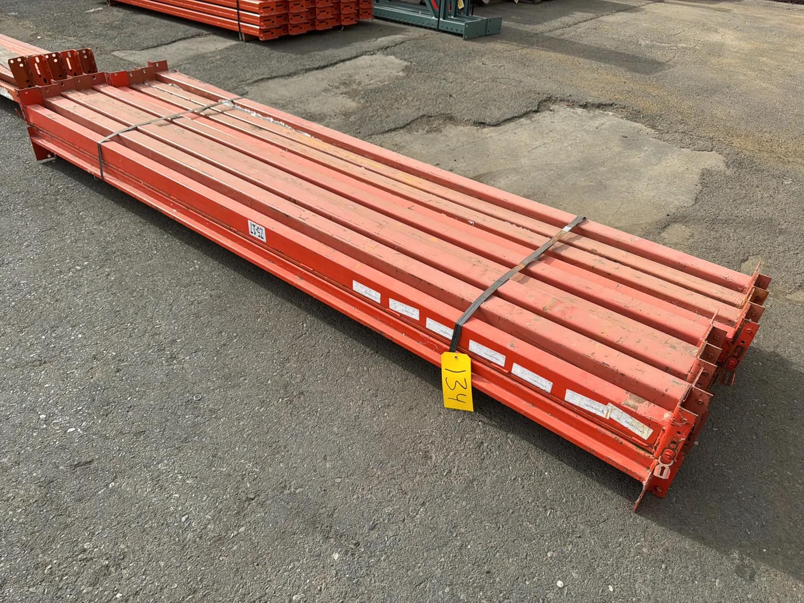 (19) 108” Pallet Racking Crossmembers, photo 1 of 6