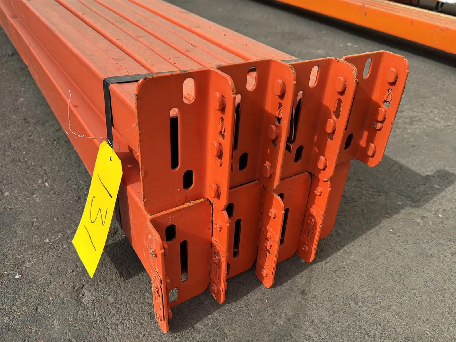 (8) 96” Pallet Racking Crossmembers, photo 5 of 5