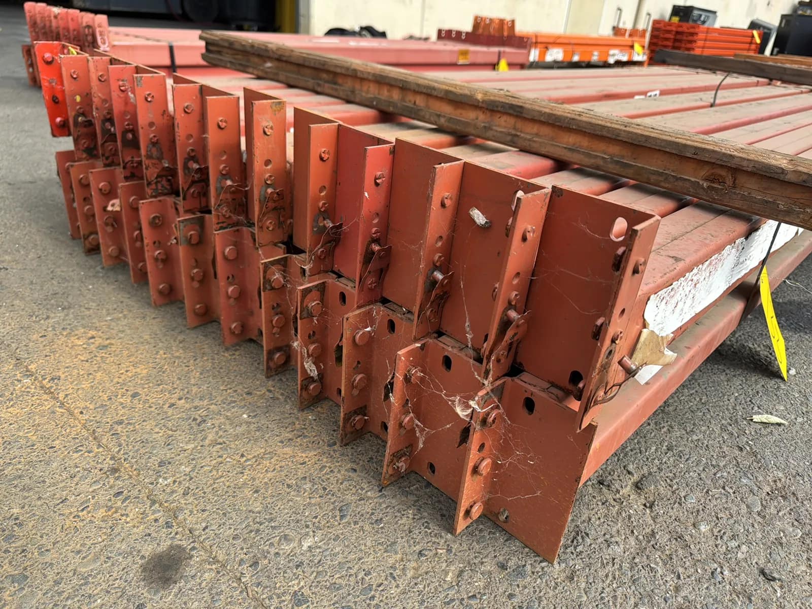 (26) 108” Pallet Racking Crossmembers, photo 3 of 5