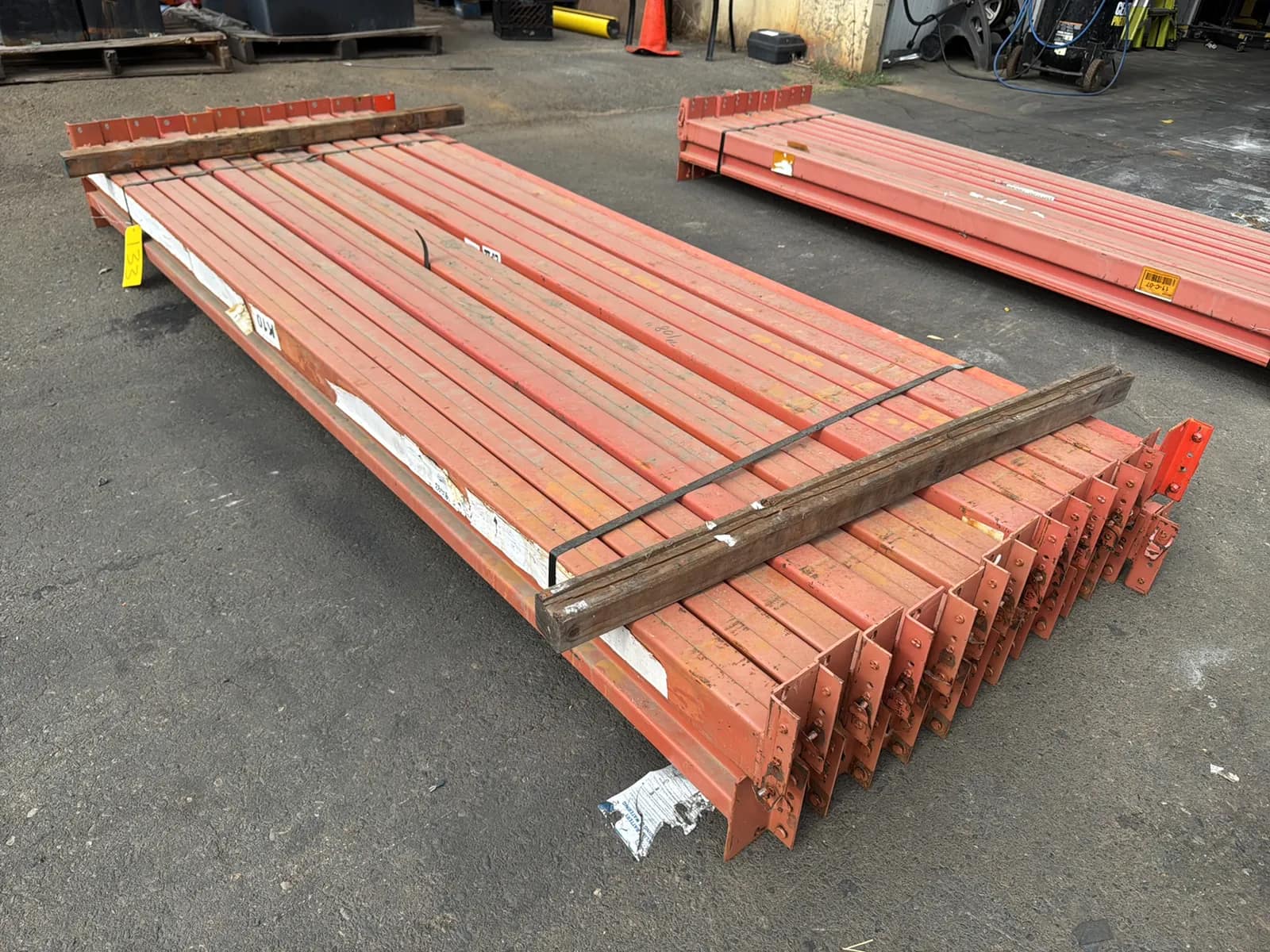 (26) 108” Pallet Racking Crossmembers, photo 1 of 5