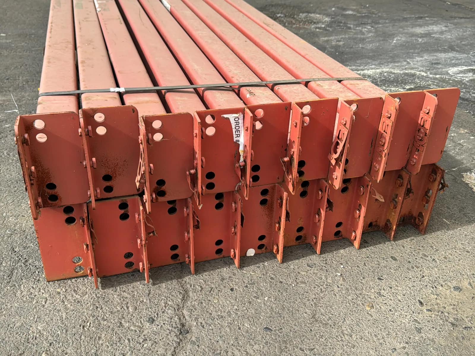 (18) 96” Pallet Racking Crossmembers, photo 4 of 6