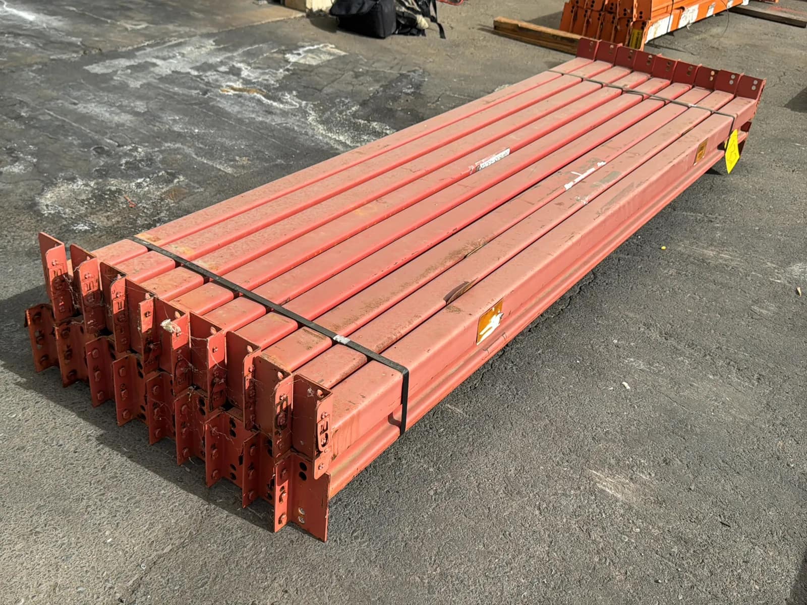(18) 96” Pallet Racking Crossmembers, photo 2 of 6