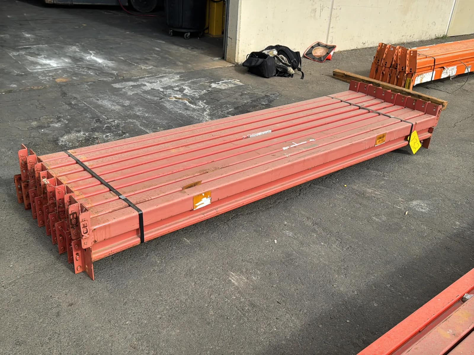 (18) 96” Pallet Racking Crossmembers, photo 6 of 6
