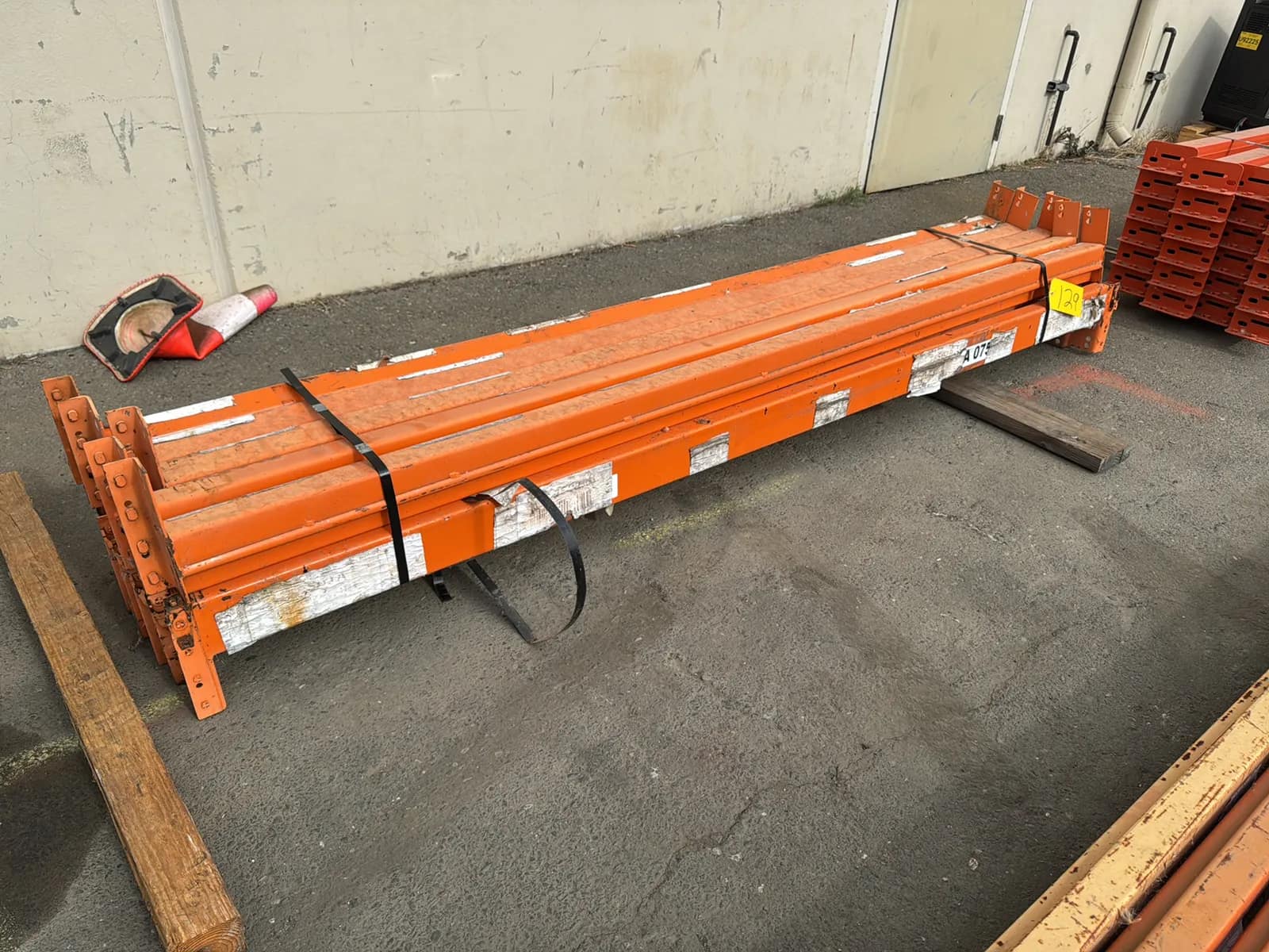 (11) 96” Pallet Racking Crossmembers, photo 2 of 5