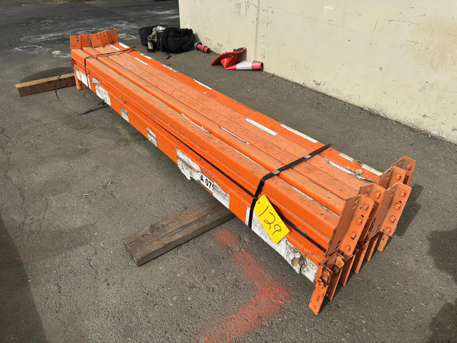 (11) 96” Pallet Racking Crossmembers, photo 1 of 5