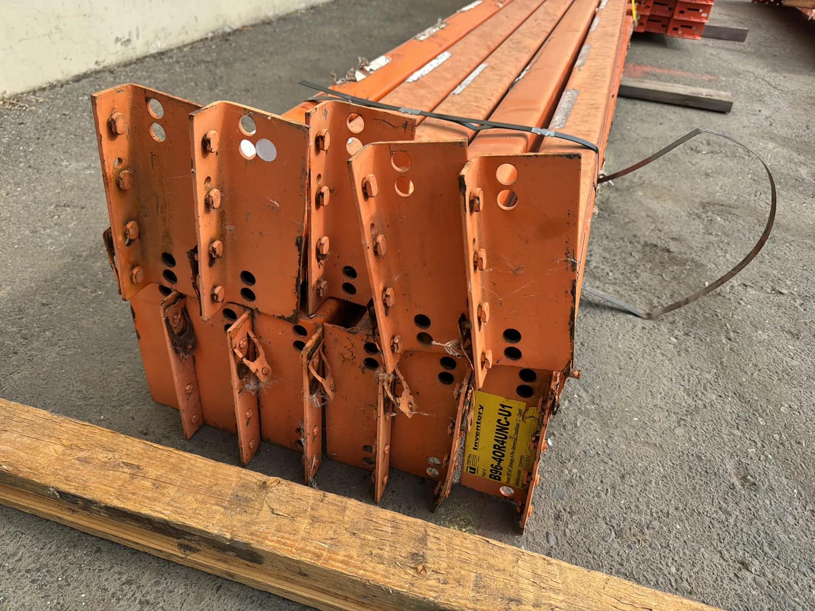 (11) 96” Pallet Racking Crossmembers, photo 3 of 5