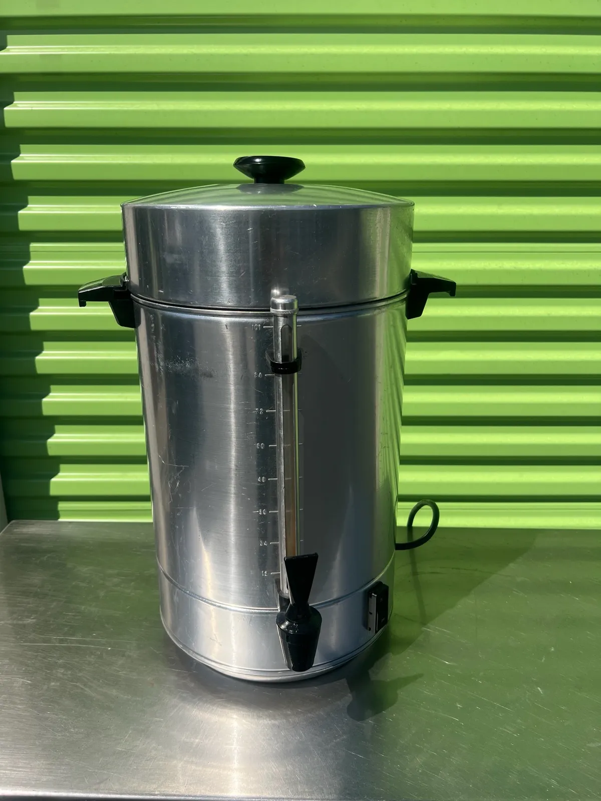Commercial Stainless Steel Coffee Urn With Spigot, photo 1 of 4