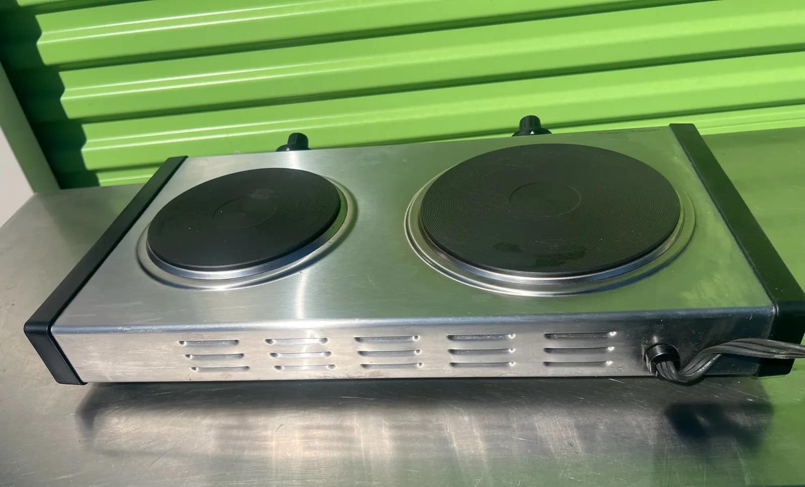 Waring Double Burner Electric Hot Plate Cooking Appliance, photo 4 of 7