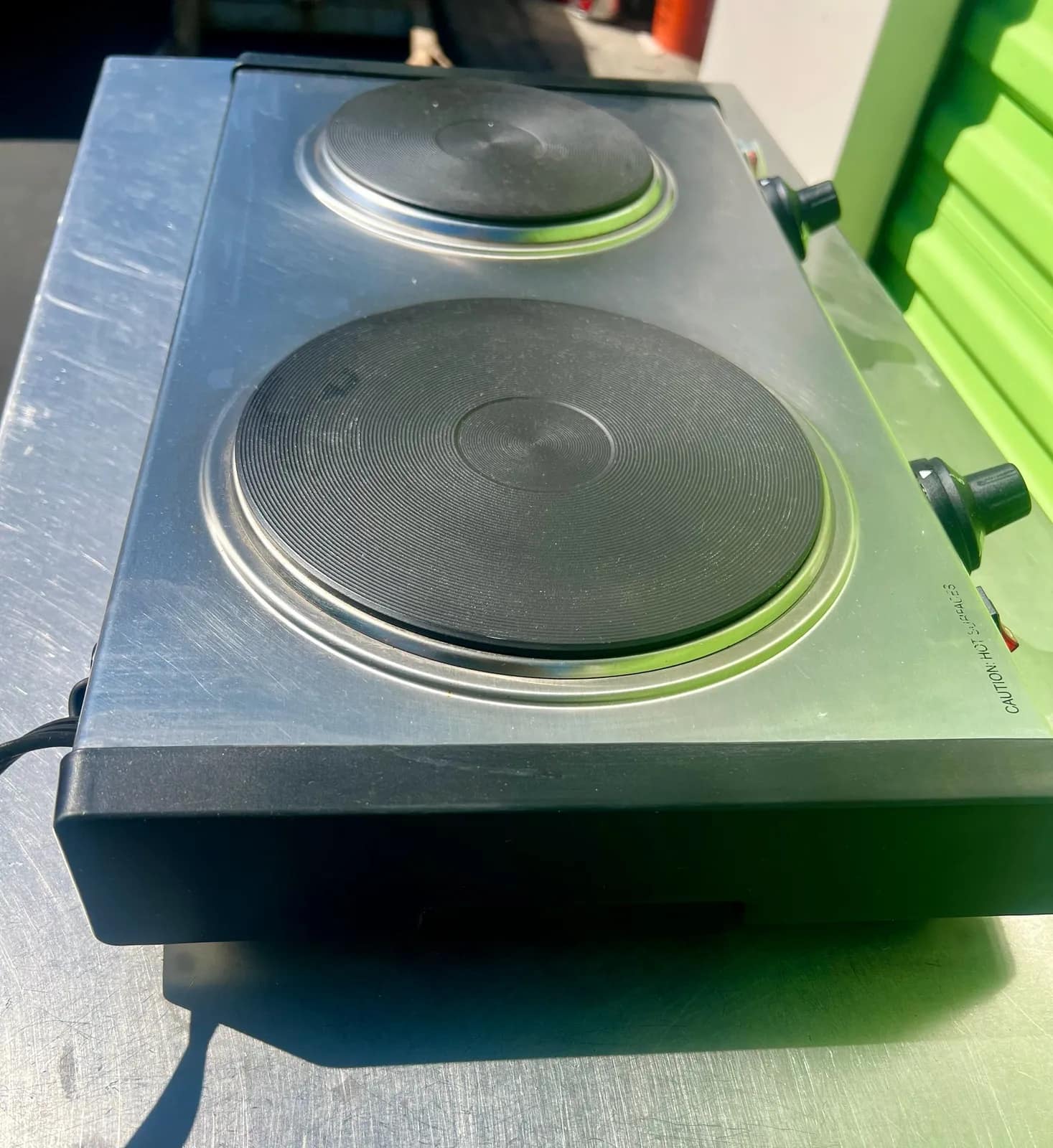 Waring Double Burner Electric Hot Plate Cooking Appliance, photo 5 of 7