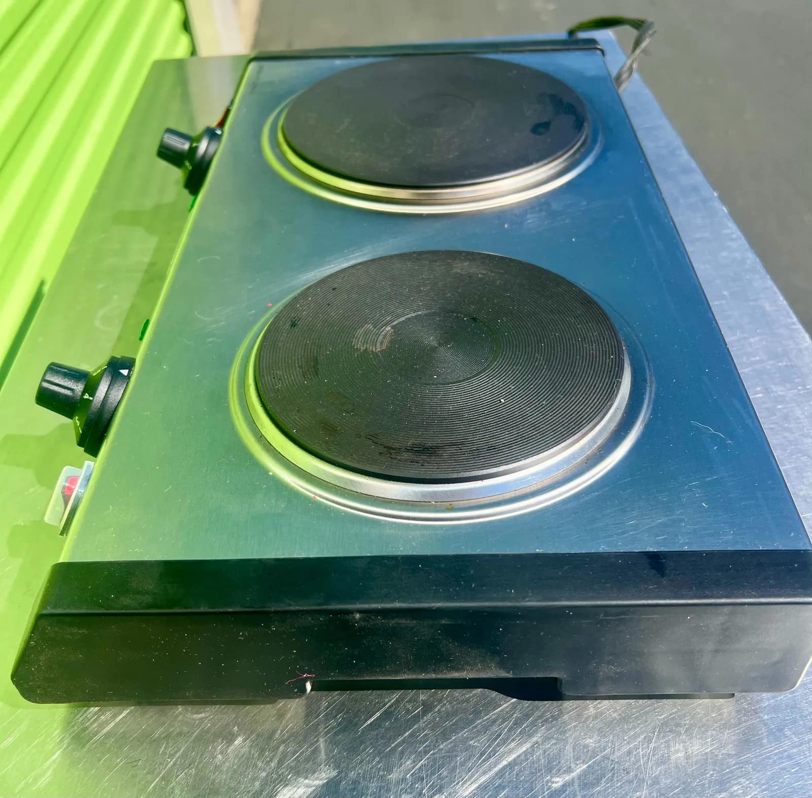 Waring Double Burner Electric Hot Plate Cooking Appliance, photo 6 of 7