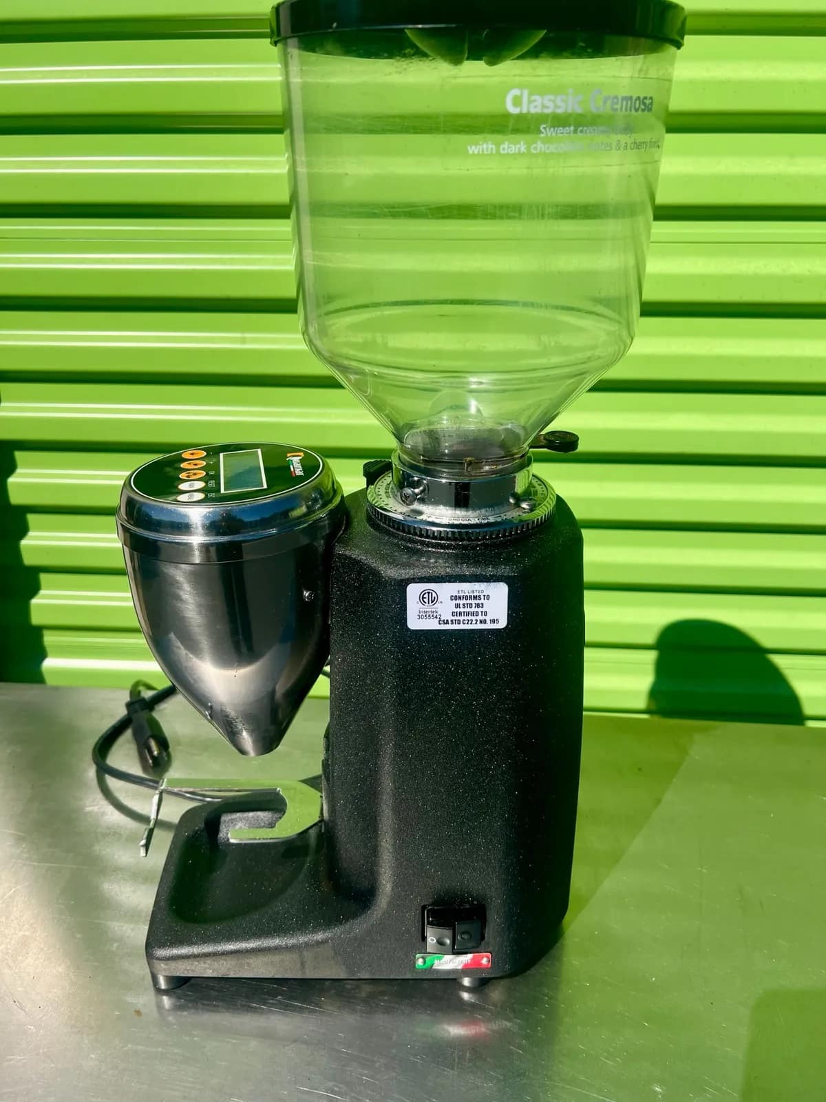 Quamar M80/E Coffee Grinder With Digital Display And Hopper, photo 3 of 12