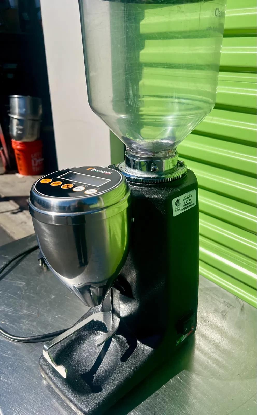Quamar M80/E Coffee Grinder With Digital Display And Hopper, photo 4 of 12