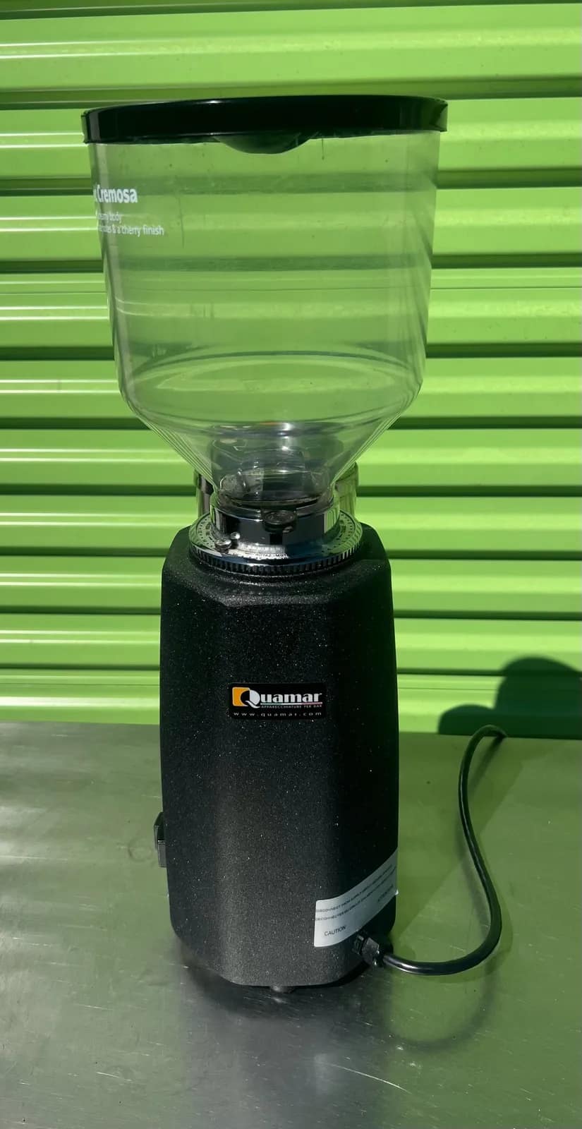 Quamar M80/E Coffee Grinder With Digital Display And Hopper, photo 8 of 12