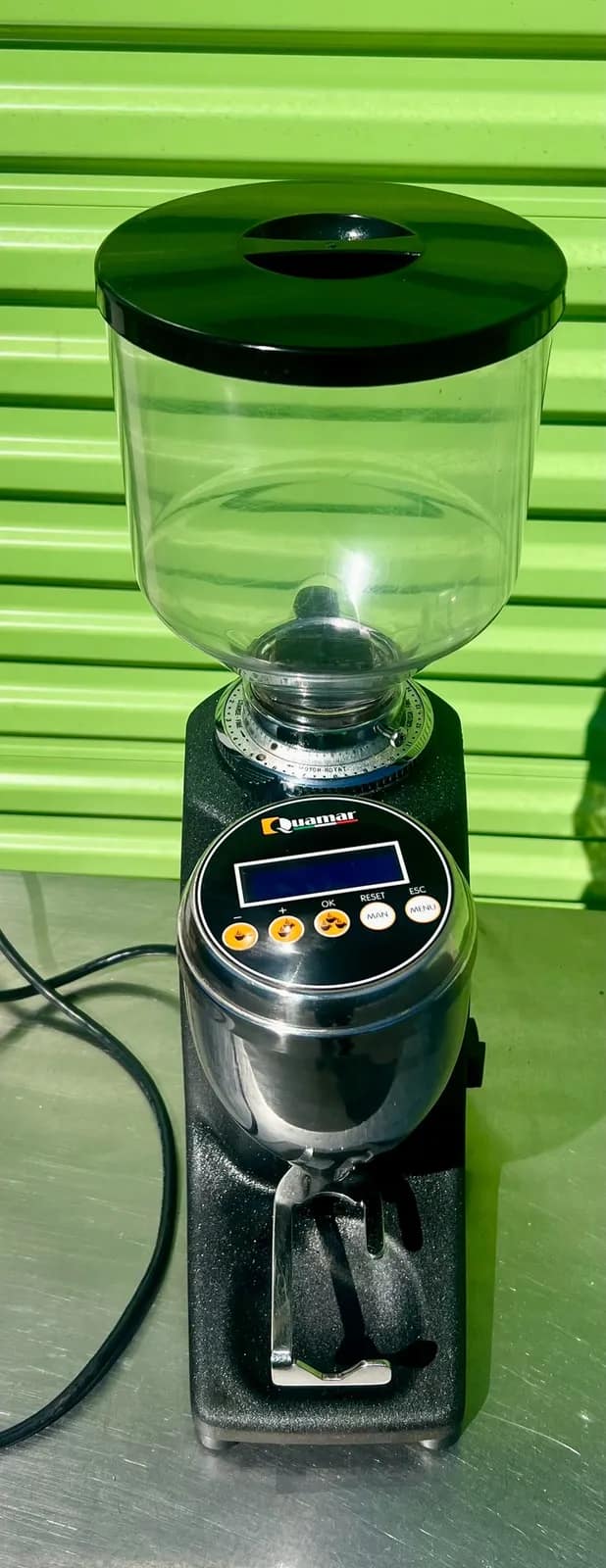 Quamar M80/E Coffee Grinder With Digital Display And Hopper, photo 5 of 12